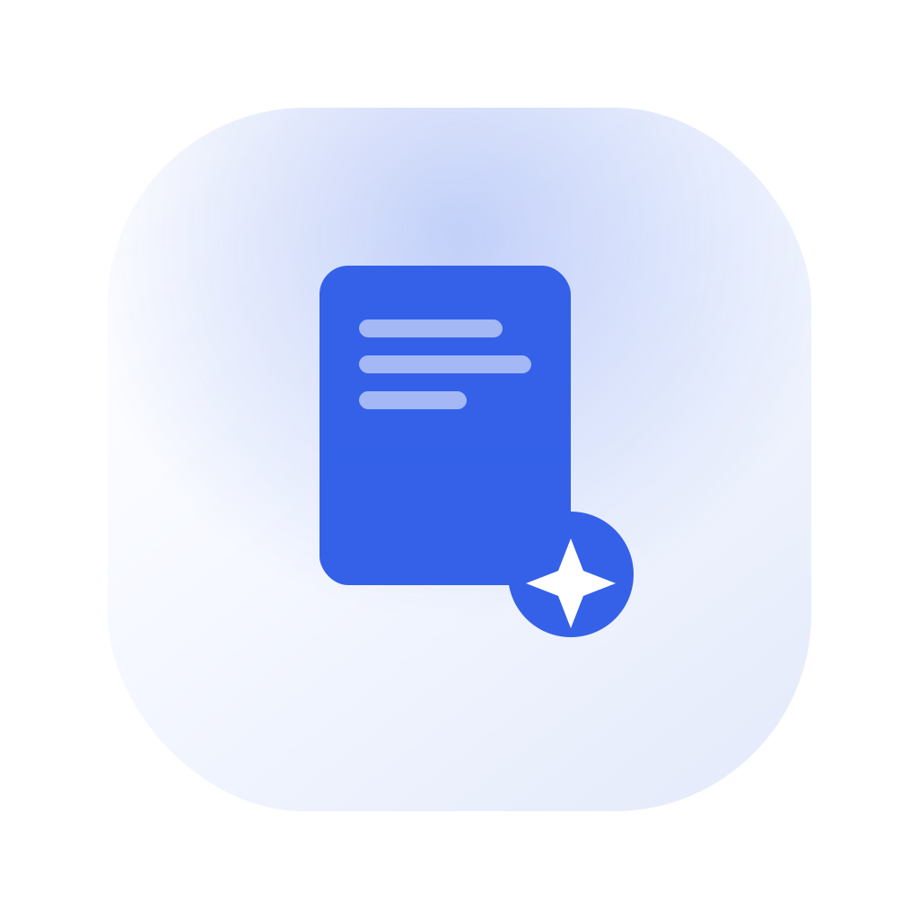 Intelligent document processing AI illustration