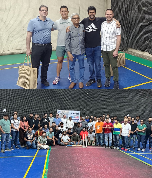 Somnetics and HIT Cricket Match
