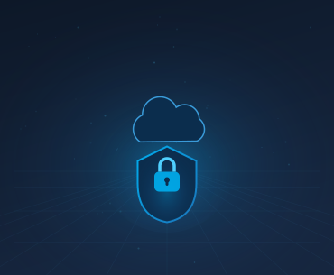 Cloud enhanced security benefit icon for cloud integration
