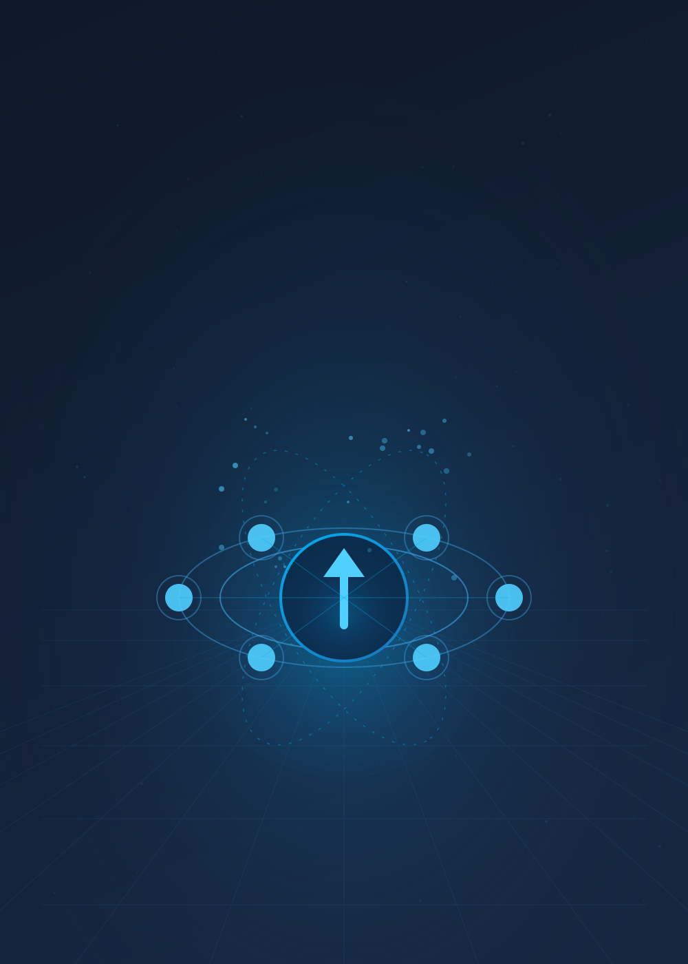 Digital transformation service illustration