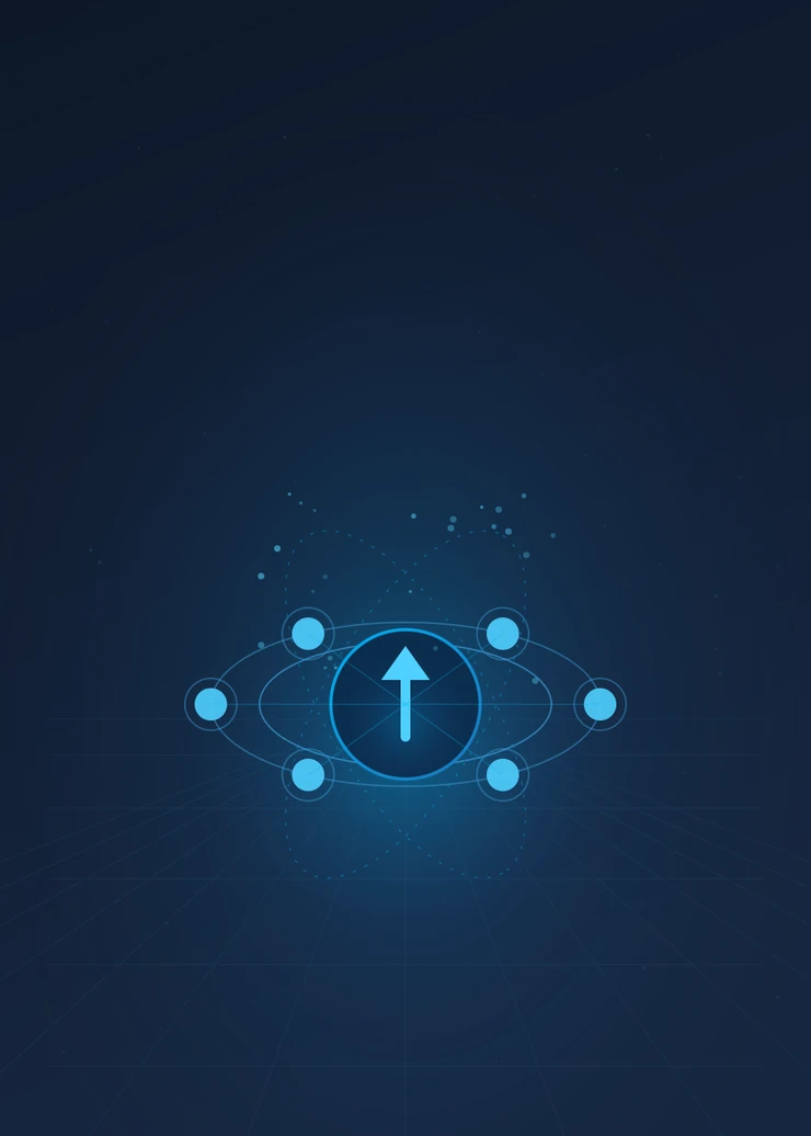 Digital transformation service illustration