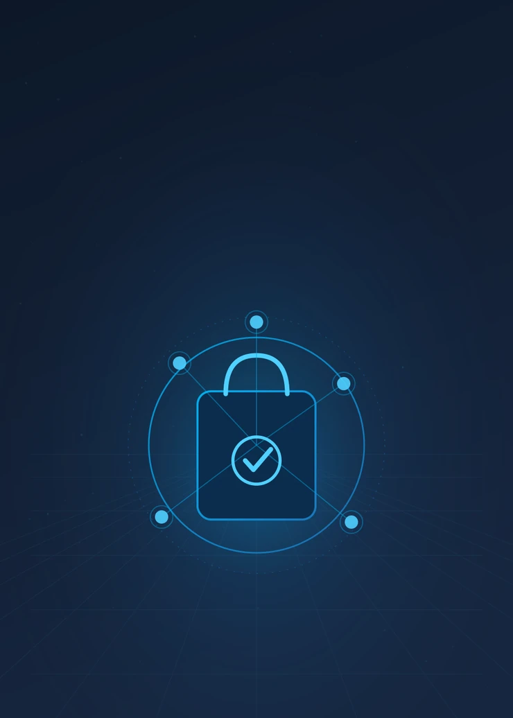 E-commerce development service illustration