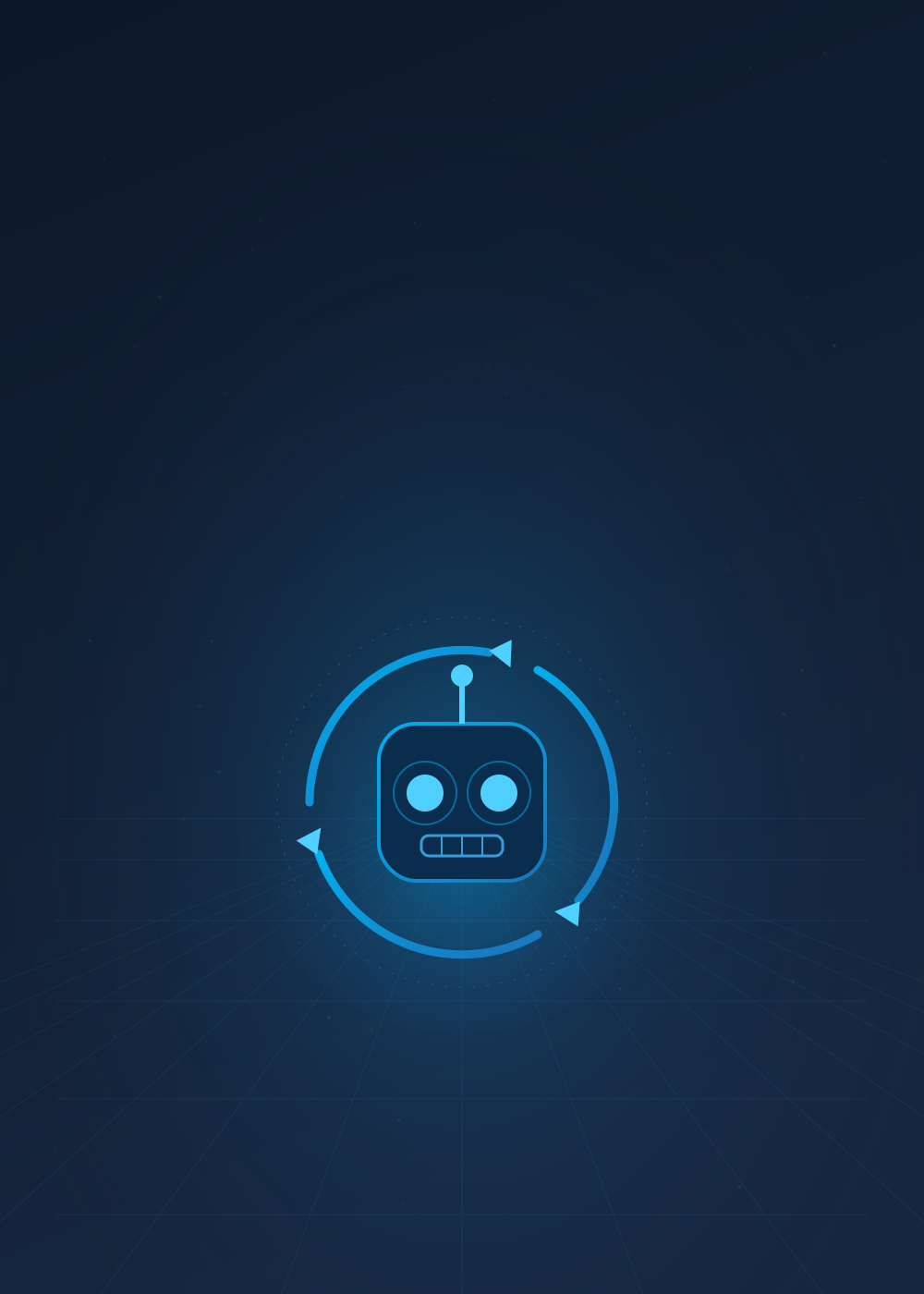 Robotic process automation service illustration
