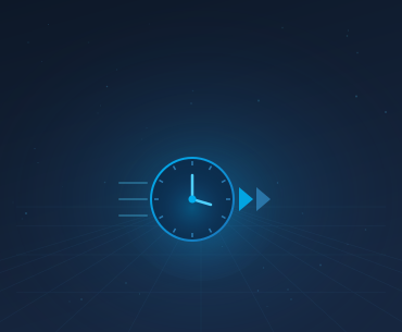 Reduced turnaround benefit icon for business process automation