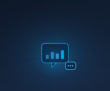 Communicate effectively benefit icon for business intelligence