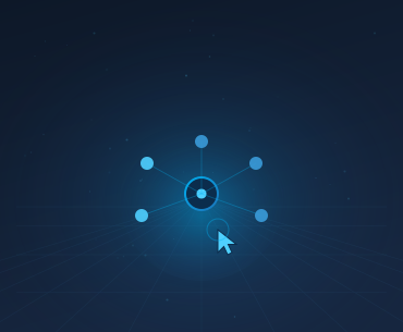 Interact with data benefit icon for business intelligence