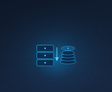 Cost efficiency benefit icon for record management