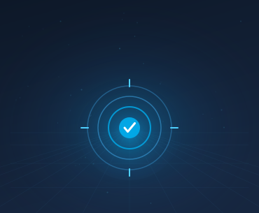 Quality and accuracy benefit icon for robotic process automation